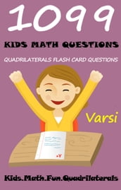 1099 Kids Math Questions: Quadrilaterals Flash Card Questions