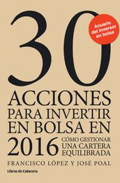 30 acciones para invertir en bolsa en 2016