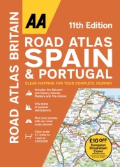 AA Road Atlas Spain & Portugal