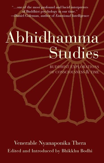 Abhidhamma Studies - Thera Nyanaponika