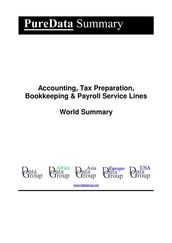 Accounting, Tax Preparation, Bookkeeping & Payroll Service Lines World Summary