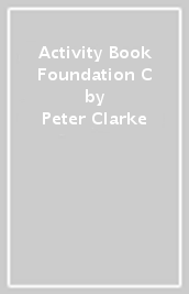 Activity Book Foundation C