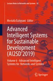 Advanced Intelligent Systems for Sustainable Development (AI2SD 2019)