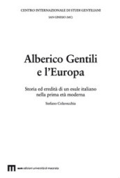 Alberico Gentili e l Europa