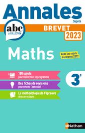 Annales Brevet 2023 - Maths NC