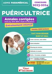 Annales corrigées Puéricultrice - Concours 2023-2024