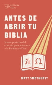 Antes de abrir tu Biblia