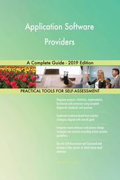 Application Software Providers A Complete Guide - 2019 Edition