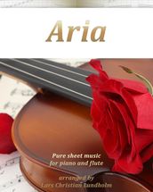 Aria Pure sheet music for piano and flute arranged by Lars Christian Lundholm