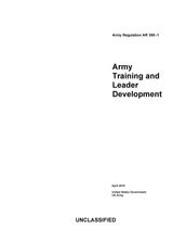 Army Regulation AR 350-1 Army Training and Leader Development April 2019