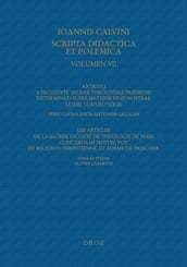 Articuli a Facultate sacrae theologiae Parisiensi determinati super materiis fidei nostrae hodie controversis