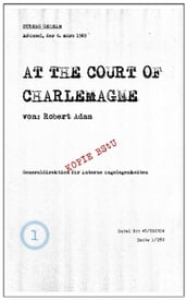 At the Court of Charlemagne