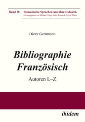 Bibliographie Französisch