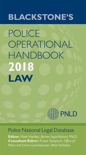 Blackstone s Police Operational Handbook 2018