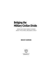 Bridging the Military-Civilian Divide