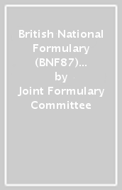 British National Formulary (BNF87) March 2024