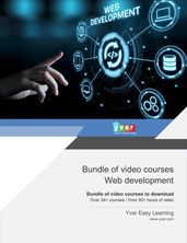 Bundle of video courses Web development