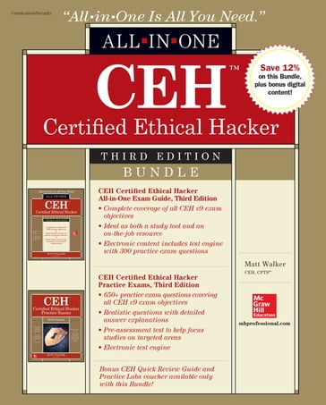 CEH Certified Ethical Hacker Bundle, Third Edition - Matt Walker