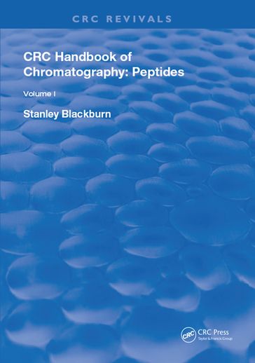 CRC Handbook of Chromatography - Ram N. Gupta