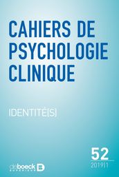 Cahiers de psychologie clinique