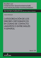 Categorización de los errores ortográficos en zonas de contacto lingueístico entre inglés y español