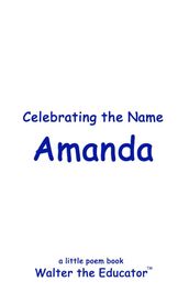 Celebrating the Name Amanda