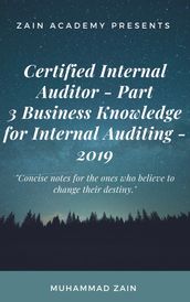 Certified Internal Auditor - Part 3