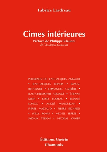 Cimes intérieures - Fabrice LARDREAU - Claudel Philippe
