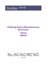 Clothing Stores Miscellaneous Revenues in China