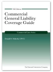 Commercial General Liability, 9th edition
