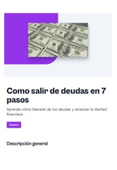 Como salir de deudas en 7 pasos