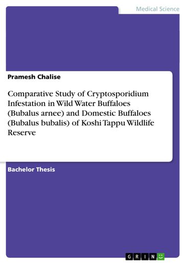 Comparative Study of Cryptosporidium Infestation in Wild Water Buffaloes (Bubalus arnee) and Domestic Buffaloes (Bubalus bubalis) of Koshi Tappu Wildlife Reserve - Pramesh Chalise