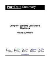 Computer Systems Consultants Revenues World Summary