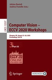 Computer Vision  ECCV 2020 Workshops