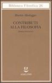 Contributi alla filosofia (Dall evento)