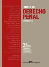 Curso de Derecho Penal. Parte General. 3ª Edición (ePub)