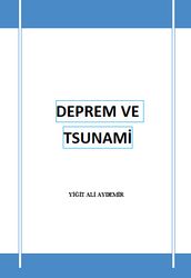 DEPREM VE TSUNAM - OGRENCILER ICIN HAZIR PROJE