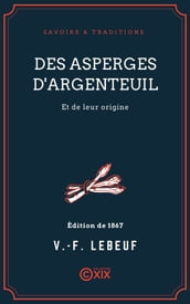 Des asperges d Argenteuil et de leur origine