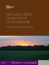 Des caractères distinctifs de la géographie