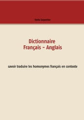 Dictionnaire Français - Anglais