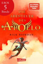 Die Abenteuer des Apollo: Packendes Fantasy-Spin-off von Percy Jackson  Band 1-5 in einer E-Box!