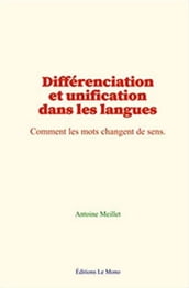 Différenciation et unification dans les langues