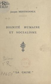 Dignité humaine et socialisme