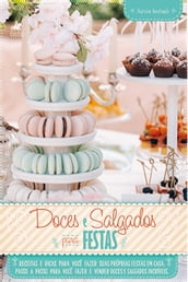 Doces e salgados para festas