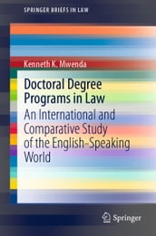 Doctoral Degree Programs in Law