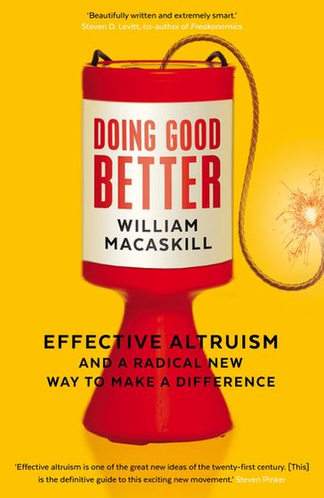 Doing Good Better - Dr William MacAskill