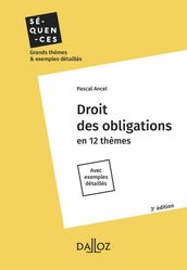 Droit des obligations en 12 thèmes 3ed