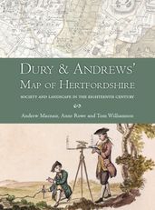 Dury and Andrews  Map of Hertfordshire