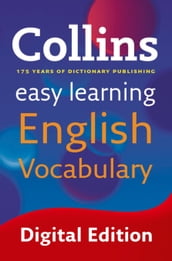 Easy Learning English Vocabulary: Your essential guide to accurate English (Collins Easy Learning English)