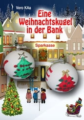 Eine Weihnachtskugel in der Bank